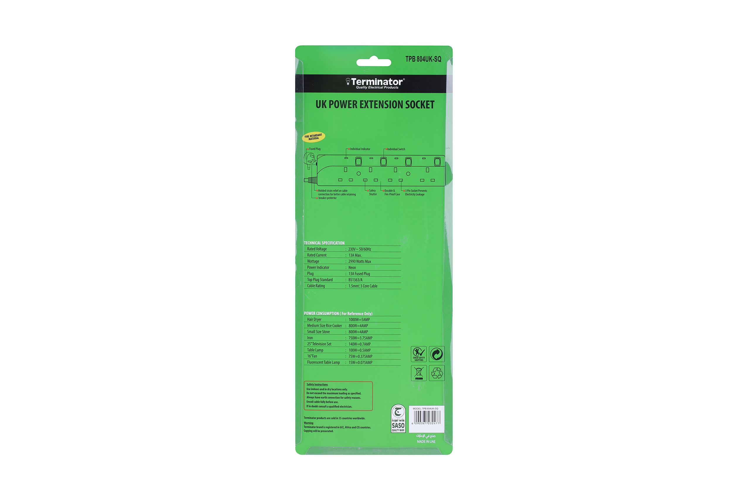 TPB 804UK-SQ-3M - Image 4